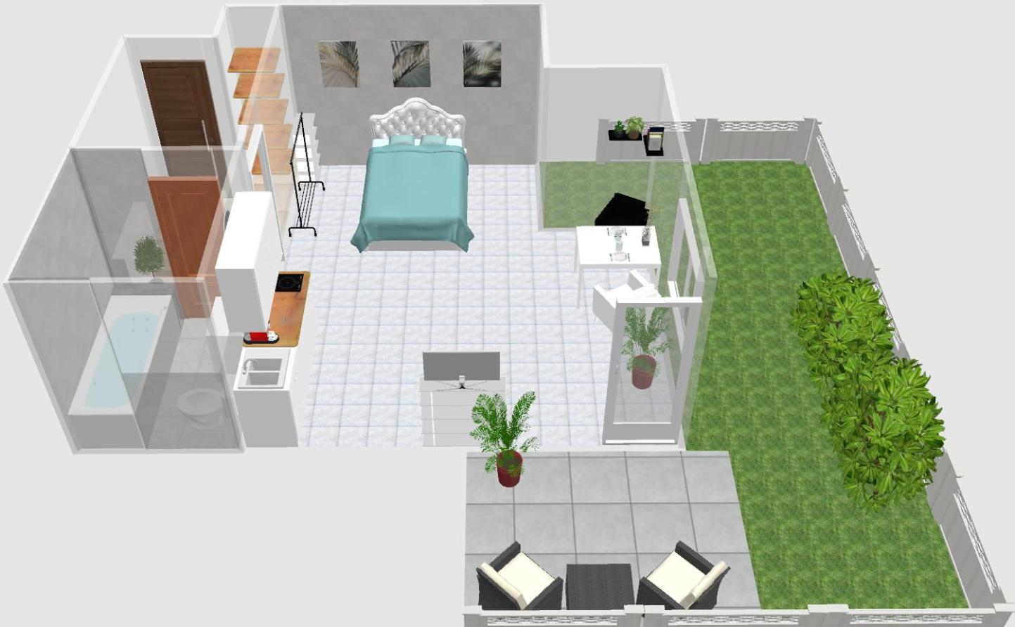 Palmen Apartment Direkt In Bad Aibling Dış mekan fotoğraf